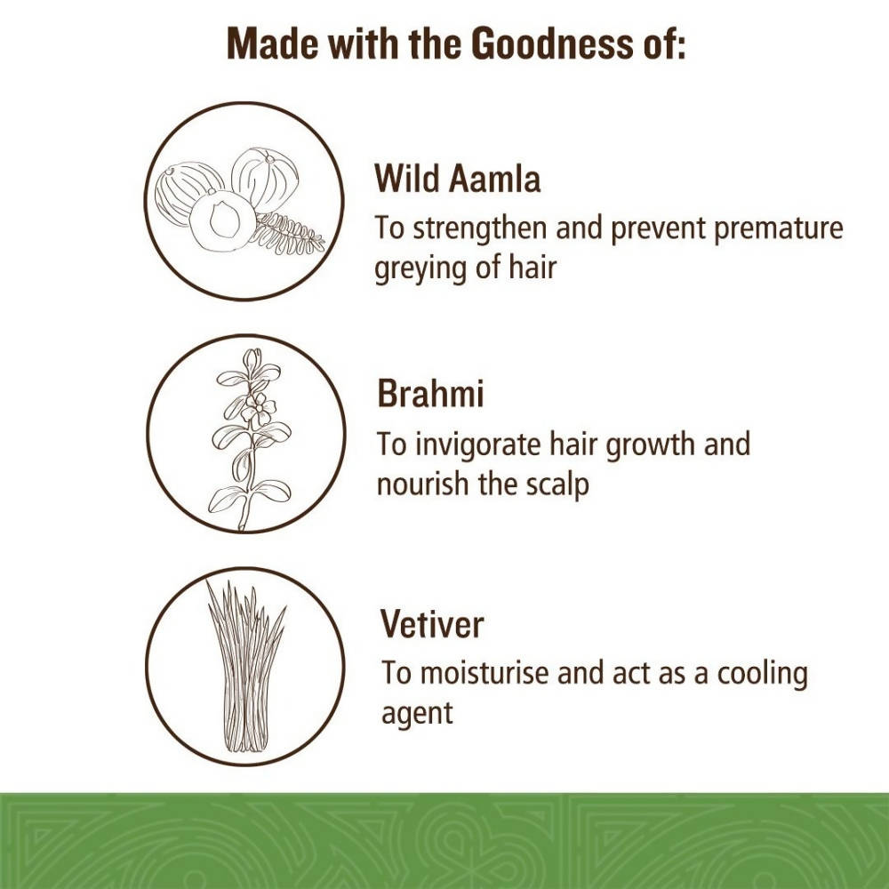 Soultree Revitalising Hair Oil with Aamla & Brahmi Key Ingredients