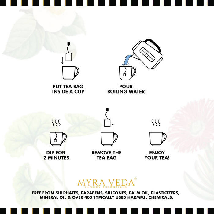 Myra Veda Skin Glow Tea