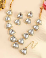 Thumbnail for VOJ Women Silver Color stainless steel Jewellery Set - Distacart