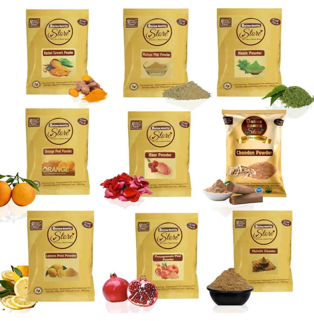 Online Quality Store Face Pack Powder Combo - Distacart