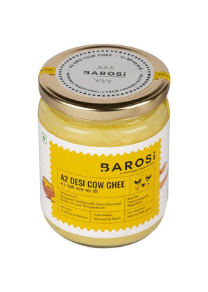 Barosi A2 Desi Cow Ghee & Multifloral Honey Combo