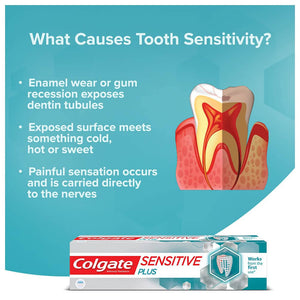 Colgate Sensitive Plus Toothpaste - Distacart