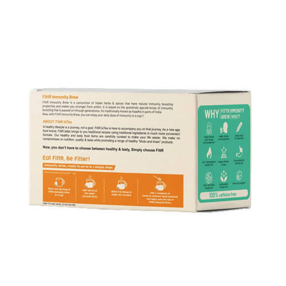 FittR biTes Immunity Brew Tea Bags - Distacart