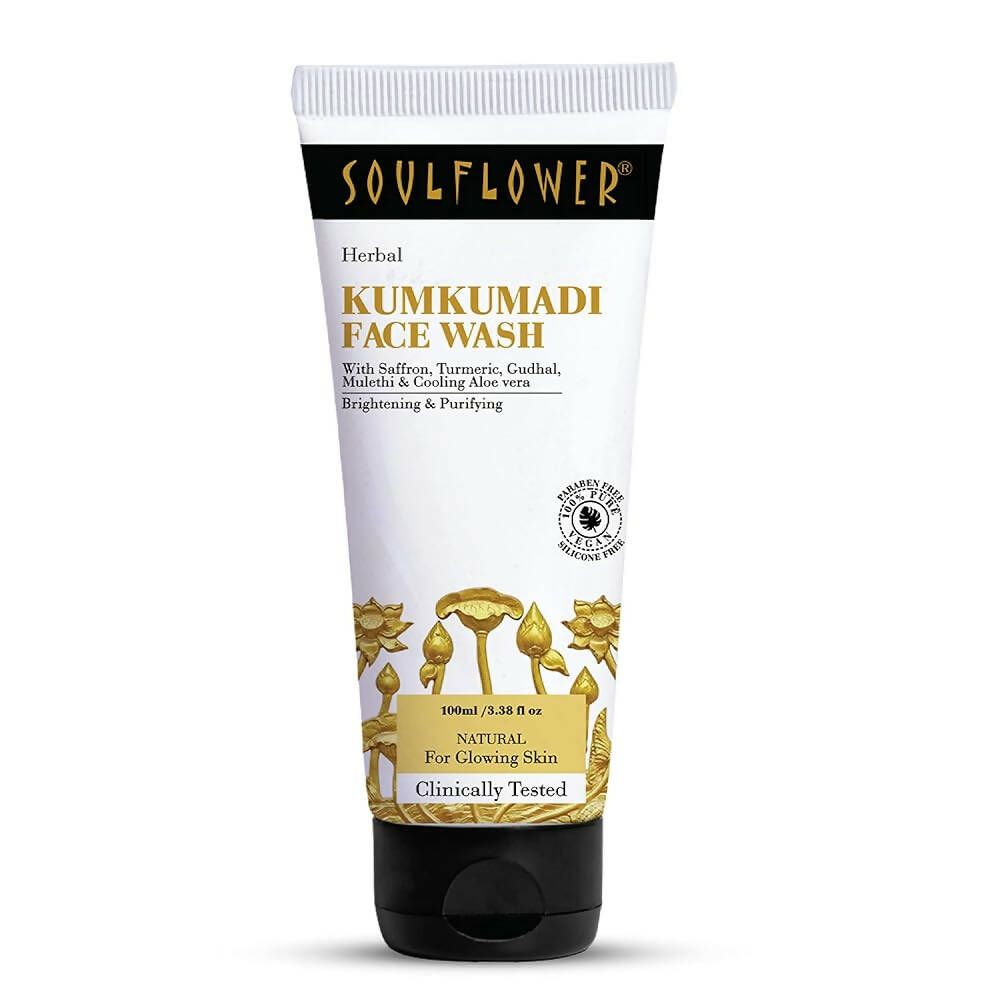 Soulflower Kumkumadi Face Wash - Distacart