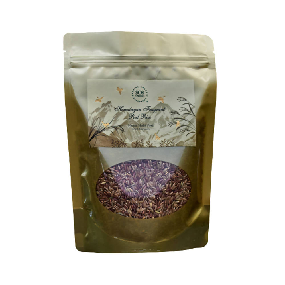 SOS Organics Himalayan Fragrant Red Rice - Distacart