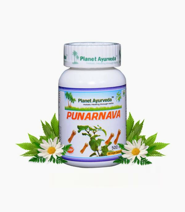 Planet Ayurveda Punarnava Capsules - Distacart