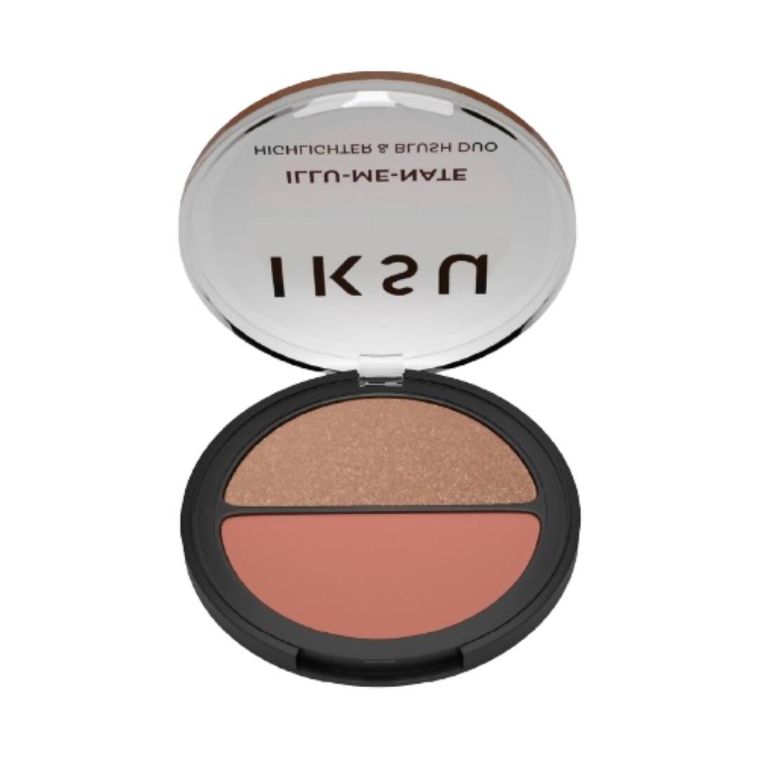 IKSU Illu-Me-Nate Highlighter & Blush Duo - Distacart