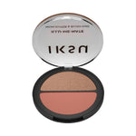 Thumbnail for IKSU Illu-Me-Nate Highlighter & Blush Duo - Distacart