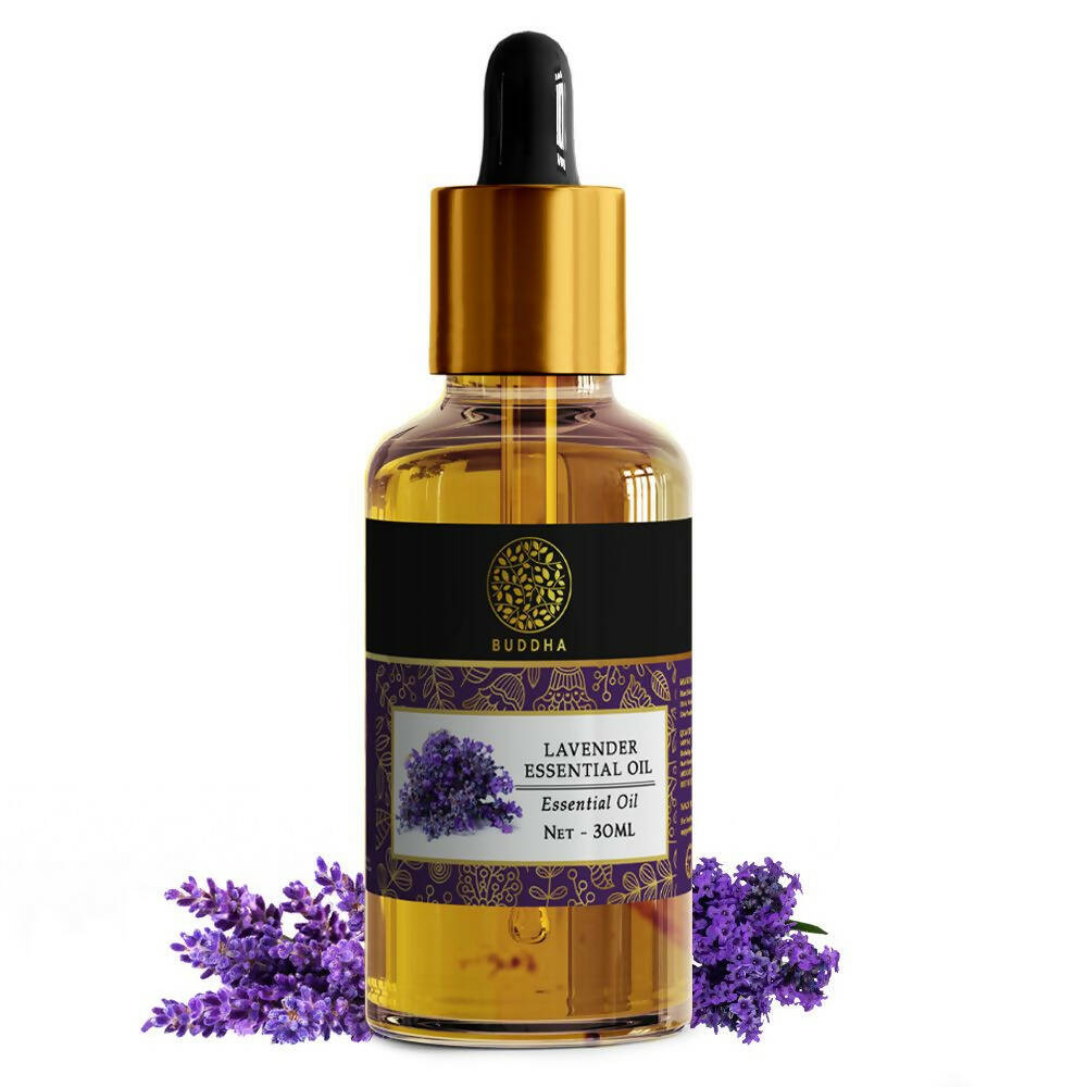 Buddha Natural Lavender Pure Essential Oil - For Healthy Hair, Skin, Sleep - Distacart
