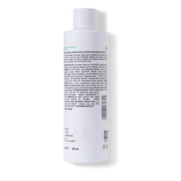 Kaya Colloidal Oatmeal & Allantoin Exfoliating Body Wash