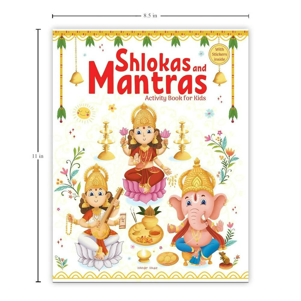 Shlokas And Mantras - Activity Book For Kids - Distacart