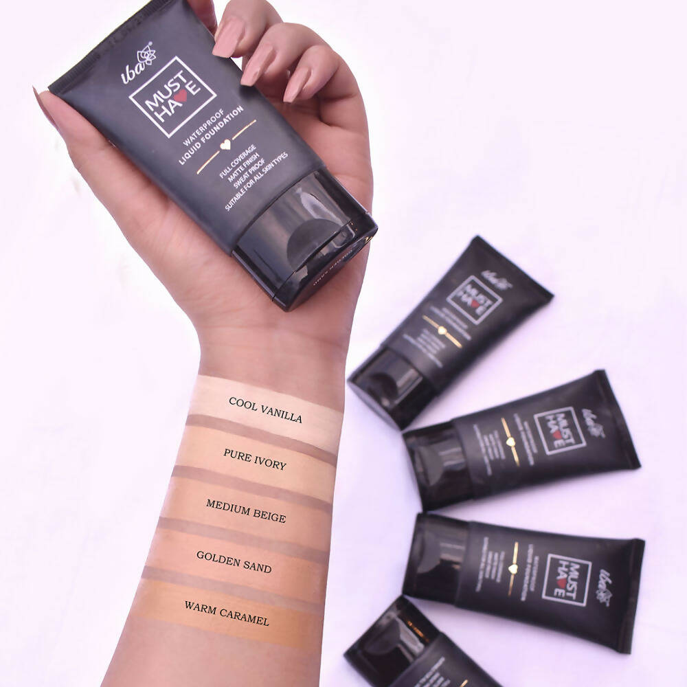 Iba Must Have Waterproof Liquid Foundation - Medium Beige - Distacart