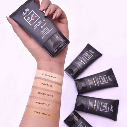 Iba Must Have Waterproof Liquid Foundation - Medium Beige - Distacart