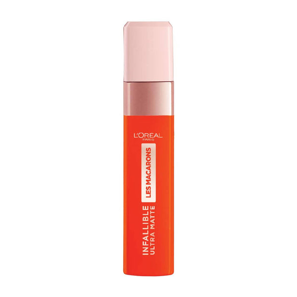 L'Oréal Paris Infallible Ultra Matte Liquid Lipstick, Les Macarons - 826 Mademoiselle Mango - Distacart