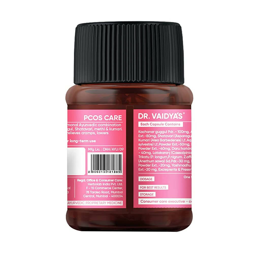 Dr. Vaidya's PCOS Care Capsules - Distacart