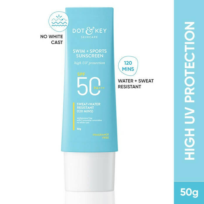 Dot & Key Swim + Sports Sunscreen SPF 50 PA+++ - Distacart