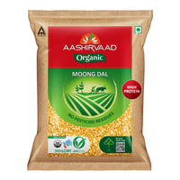 Thumbnail for Aashirvaad Organic Moong Dal - Distacart