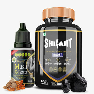 Divya Shree SJ Capsule & Musli X-Power Oil Combo - Distacart