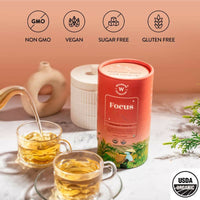 Thumbnail for Wellbeing Nutrition Focus Herbal Tea - Distacart