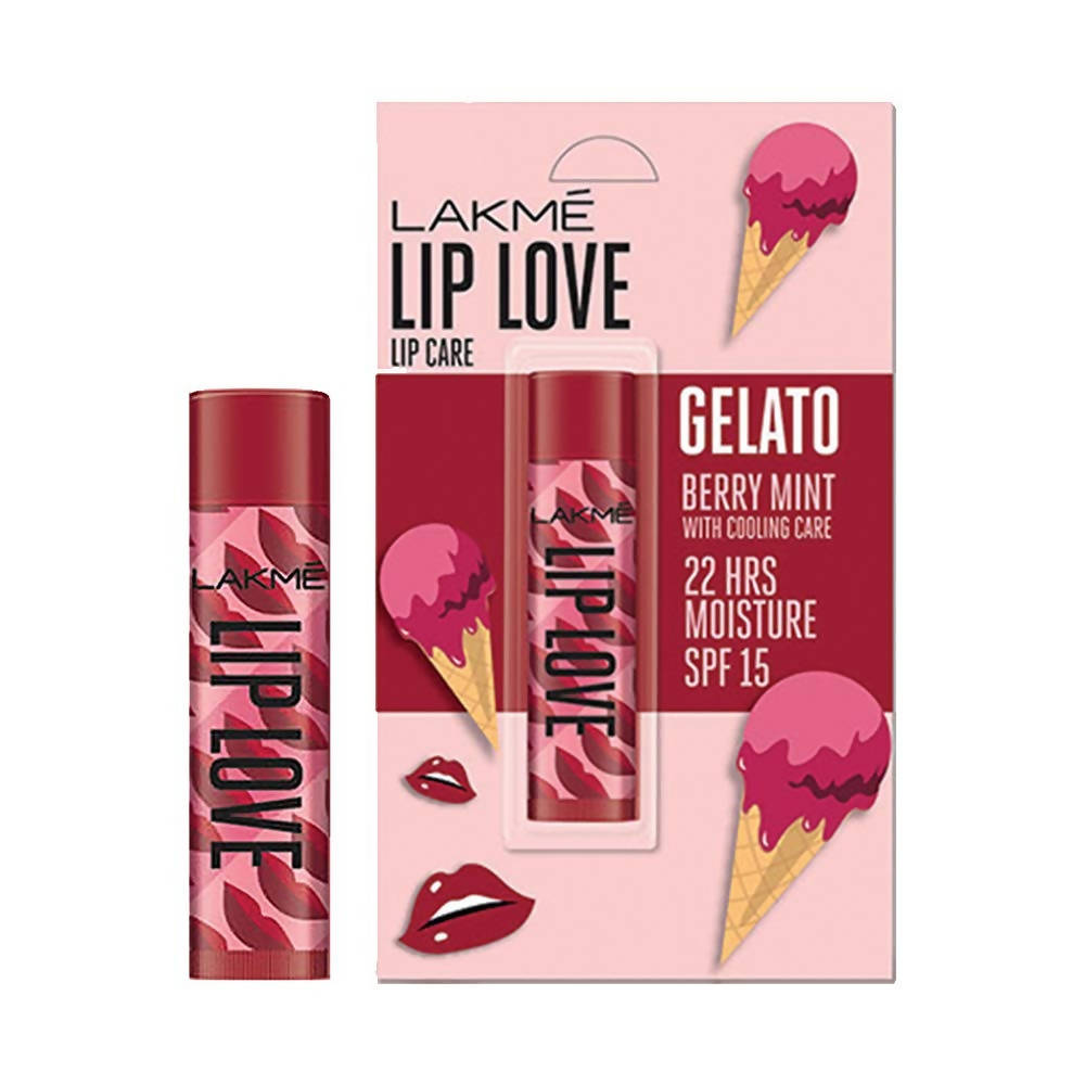 Lakme Lip Love Gelato Chapstick - Berry Mint