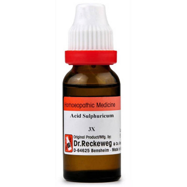 Dr. Reckeweg Acid Sulphuricum Dilution - Distacart