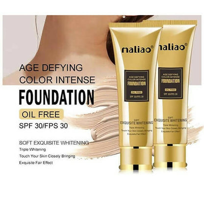 Maliao Professional Matte Look Age Defying Color Intense Foundation - Distacart