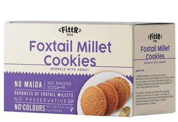 FittR biTes Foxtail Millet Cookies - Distacart