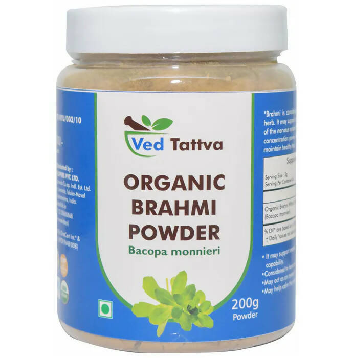 Ved Tattva Organic Brahmi Powder - Distacart