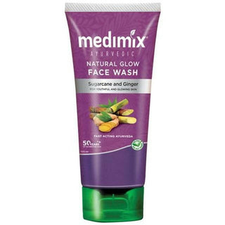 Medimix Natural Glow Face Wash with Sugarcane & Ginger - Distacart