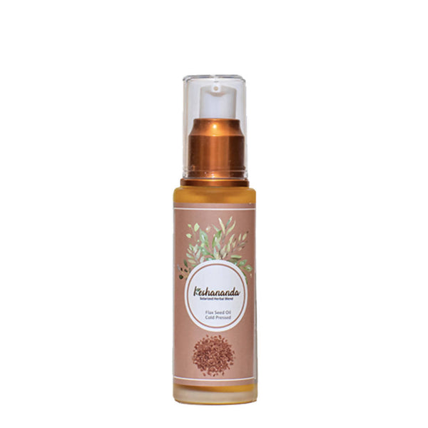Keshananda Solarized Herbal Blend - Flax Seed Oil Cold Pressed - Distacart