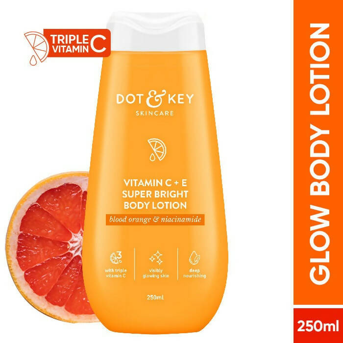 Dot & Key Vitamin C + E Super Bright Body Lotion - Distacart