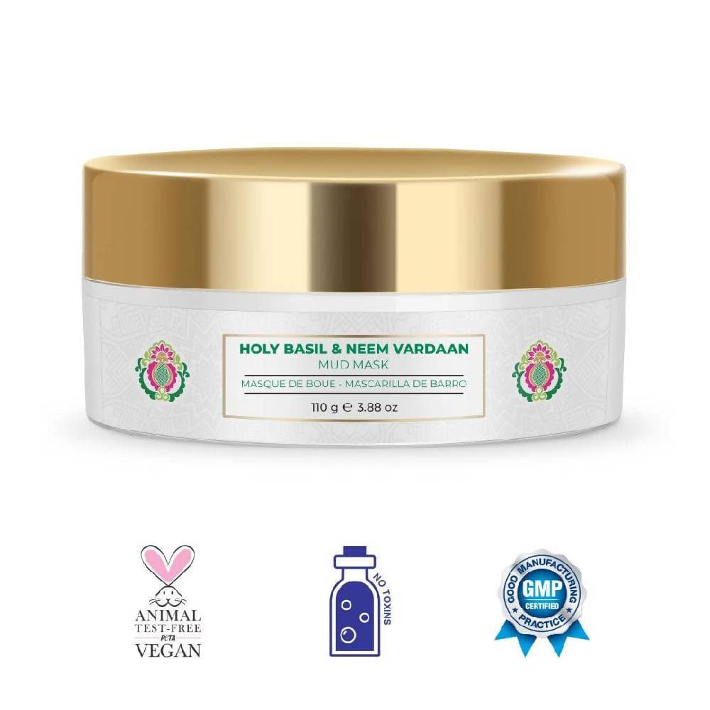 Nourish Mantra Holy Basil & Neem Vardaan Mud Mask - Distacart