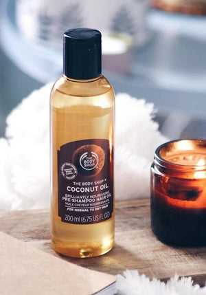 The Body Shop Coconut Oil Brillantly Nourishing Pre-Shampoo Hair Oil online