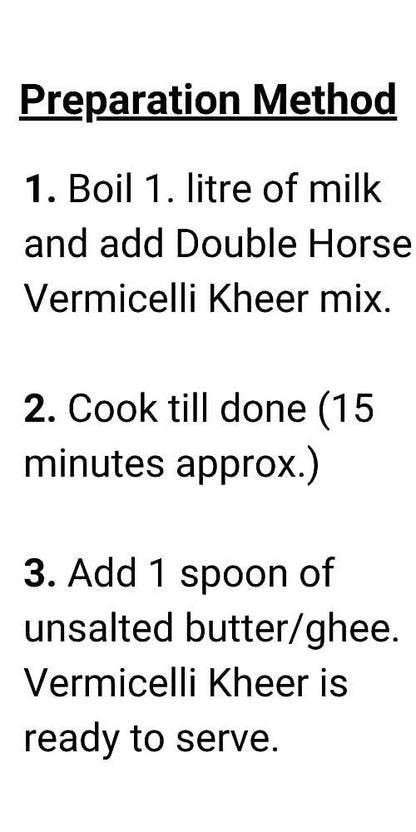 Double Horse Vermicelli Kheer Mix