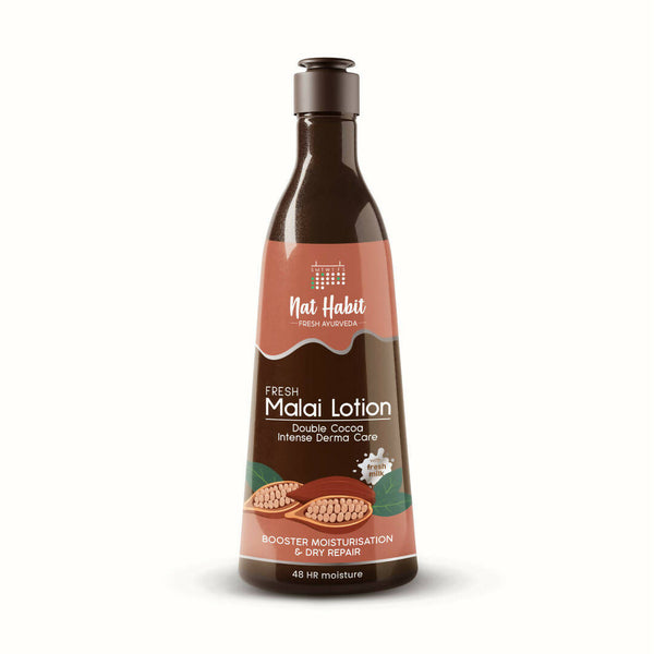 Nat Habit Double Cocoa Intense Derma Care Malai Lotion - Distacart