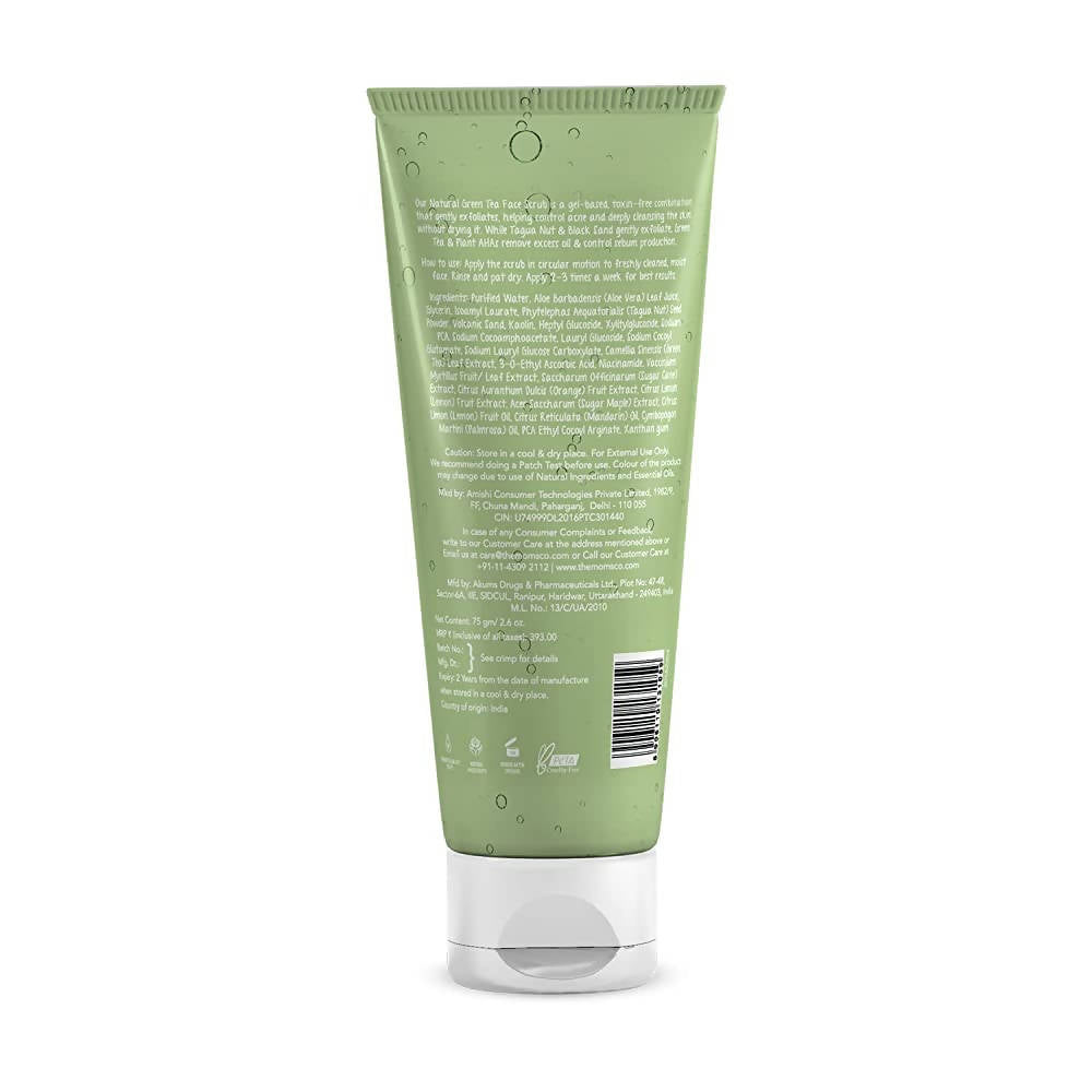 The Moms Co Natural Green Tea Face Scrub - Distacart