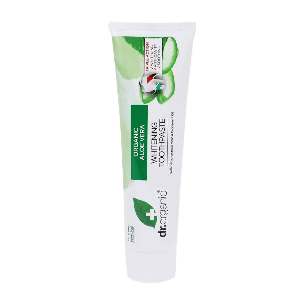 Dr.Organic Aloe Vera Toothpaste - Distacart