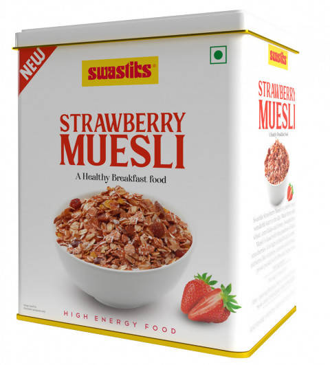 Swastiks Strawberry Muesli - Distacart