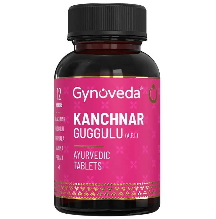 Gynoveda Kanchnar Guggulu Ayurvedic Tablets - Distacart