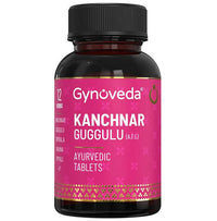 Thumbnail for Gynoveda Kanchnar Guggulu Ayurvedic Tablets - Distacart