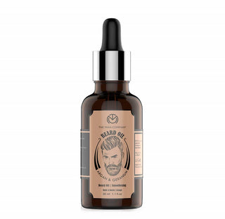 The Man Company Beard Softener Oil With Argan & Geranium - Distacart