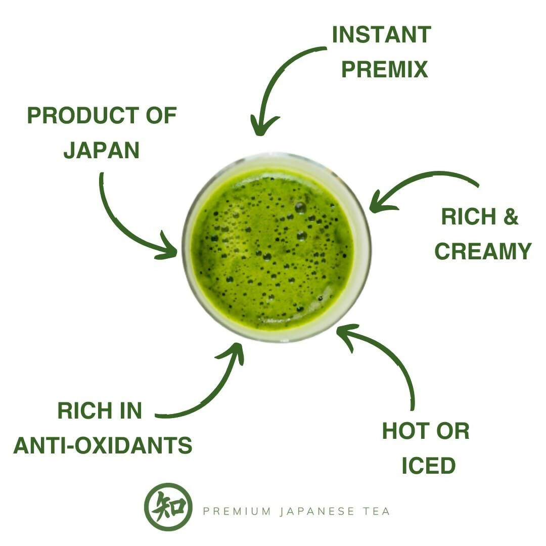 Chiran Instant Matcha Latte Premix Sachets - Distacart