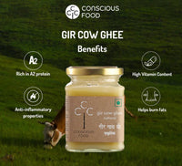 Thumbnail for Conscious Food A2 Gir Cow Ghee (Bilona Preparation)