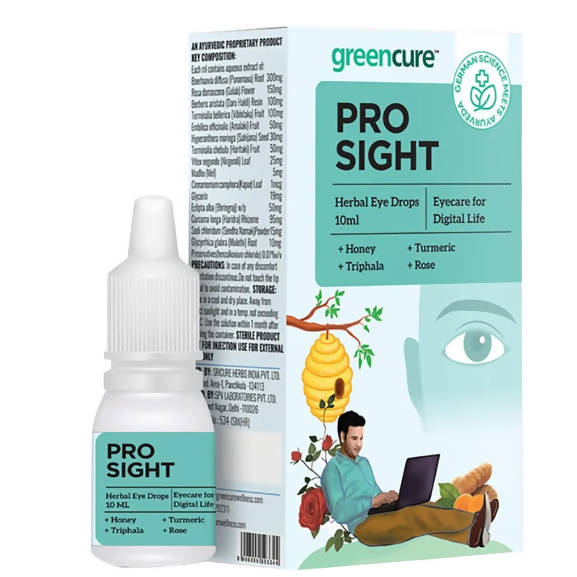 Greencure Prosight Herbal Eye Drops - Distacart