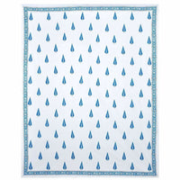 Thumbnail for Hand Block Printed Double 230x270 Cms Jaipuri Bedspread with 2 Pillow Covers - Distacart
