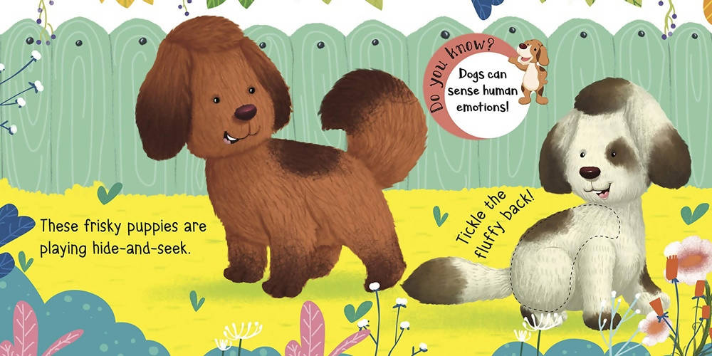 Om Touch And Feel Baby Animals Book