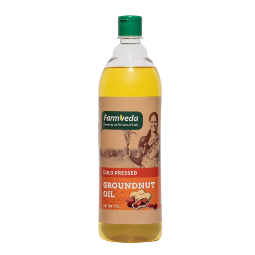Farmveda Cold Pressed Groundnut Oil - Distacart