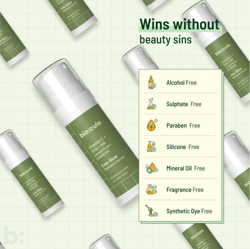 Biocule Ever Glow Radiance Vitamin C Face Serum - Distacart