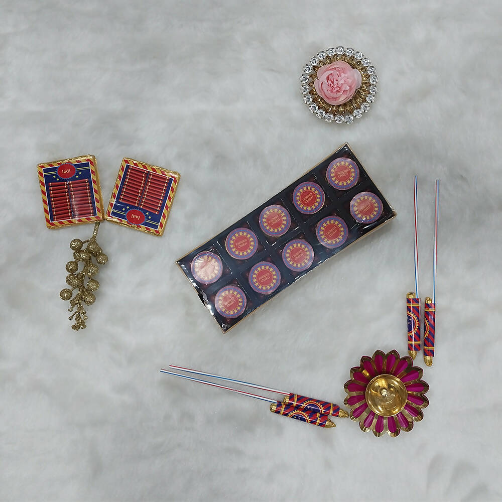 Dibha Ruchoks Diwali Premium Chocolate Zameen Chakri Gift Pack - Distacart
