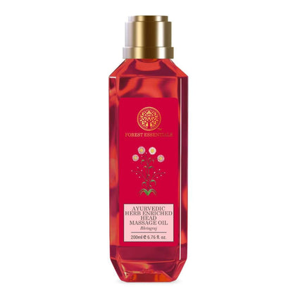 Forest Essentials Ayurvedic Herb Enriched Head Massage Oil Bhringraj - Distacart